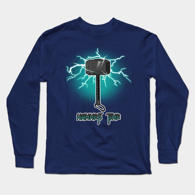 Hammer Time Long Sleeve T-Shirt by AndreusD